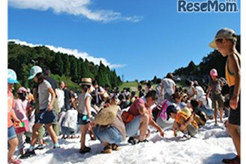 【夏休み2016】雪の広場で宝さがし…六甲山で「真夏の雪まつり」7-9月 画像