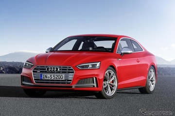 アウディ S5クーペ、新型を発表…354馬力ターボ搭載 画像