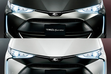 トヨタ エスティマ 改良新型、さらに大胆な「TRDスポルティーボ」 画像