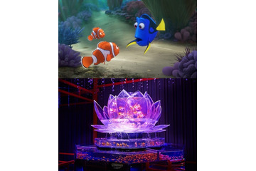 ドリー＆ニモが「アートアクアリウム」に！『ファインディング・ドリー』特別展示が決定 画像