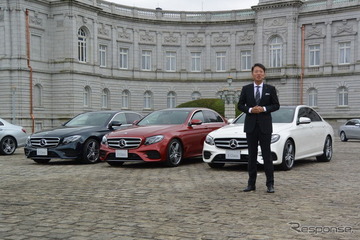 【メルセデスベンツ Eクラス 新型】上野社長「新世代のスタンダードに」 画像