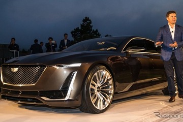 【ペブルビーチ 16】キャデラック エスカーラ、先進の車載インフォ搭載 画像