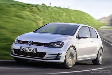 VW ゴルフ 改良新型、今度は「GTI」の画像リーク 画像