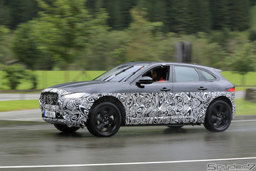 ジャガー、旗艦クロスオーバー「Jペース」誕生へ...ディーゼル・ハイブリッド搭載か! 画像