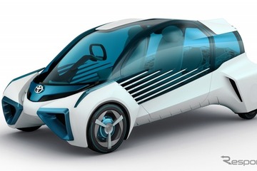 【パリモーターショー16】トヨタの未来形燃料電池車、FCVプラス…欧州初公開へ 画像