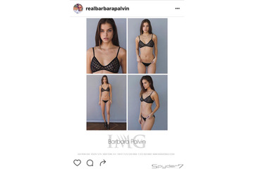 バーバラ・パルヴィン、過激下着姿をインスタで晒す 画像