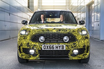 出した！ MINI クロスオーバー 次期型、プロトタイプの写真を公表 画像