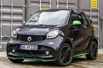 【ロサンゼルスモーターショー16】スマート、新型のEVカブリオレを北米初公開へ 画像