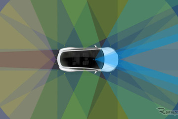 テスラ、フル自動運転のハードウェアを装備…今後の全生産車に 画像