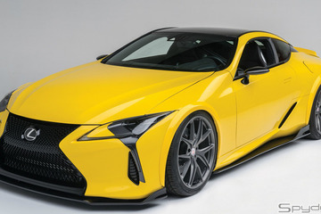 レクサスLC500、525馬力の最強カスタムがラスベガス上陸! 画像