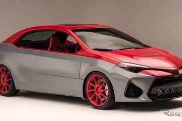 【SEMAショー16】トヨタ カローラ に2ドアクーペ…4ドアセダンが変身 画像