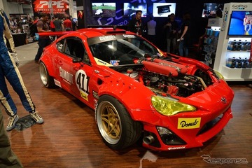 【SEMAショー16】トヨタ 86 にフェラーリV8エンジン搭載…プロジェクト完成 画像