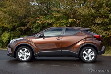【トヨタ C-HRプロトタイプ】新型コンパクトSUV、1.2リットルエンジンを搭載［写真蔵］ 画像