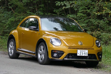 【VW ザ・ビートル R-Line 試乗】往年のVWクーペ好きを惹きつける？…島崎七生人 画像