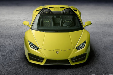 ランボルギーニ、新型「ウラカンRWDスパイダー」を世界初公開！ 画像