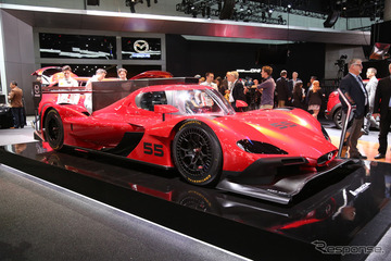 【ロサンゼルスモーターショー16】マツダ、600馬力の新型レーサー発表…魂動デザイン 画像