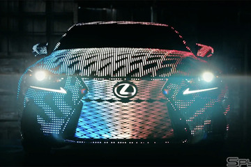 レクサス、4万個以上のLED纏った「LIT IS」を初公開!【動画】 画像