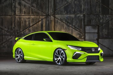 【ロサンゼルスモーターショー15】ホンダ シビック クーペ 新型、初公開へ 画像