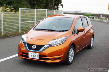 【日産 ノート e-POWER 試乗】市街地燃費・パワーは優勢、課題はシャシー性能か…井元康一郎 画像