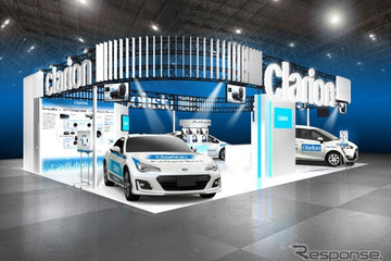 【東京オートサロン17】クラリオン、デモカー3台でフルデジタルサウンドを聴き比べ 画像