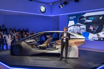 【CES 2017】BMW、次世代インテリア初公開…完全自動運転に対応 画像