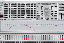 GZDSP 4.80AMP のチューニング画面