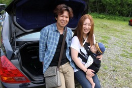 パパ&お子さんとファミリーでカスタム&オーディオを楽しんでいる佐伯サン。イルミ色やデザインは里美サンの好みが反映される。 パパ&お子さんとファミリーでカスタム&オーディオを楽しんでいる佐伯サン。イルミ色やデザインは里美サンの好みが反映される。