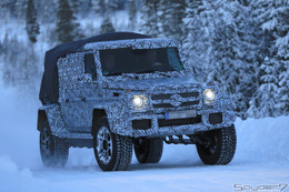 超オフローダー・メルセデスG500 4x4次期型、豪雪のスカンジナビアを駆け巡る！ 画像