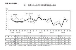 教育費9.4％増、支出1か月平均は約24万に連続増…7-9月期家計調査 画像