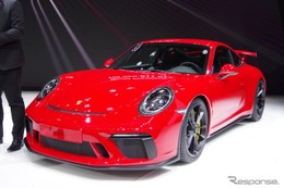 【ジュネーブモーターショー2017】ポルシェ 911GT3 改良新型…自然吸気で500馬力 画像