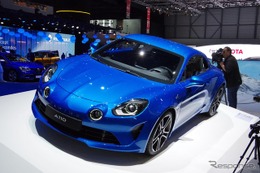 【ジュネーブモーターショー2017】アルピーヌ A110 新型の1.8ターボは252馬力 画像