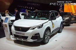 【ジュネーブモーターショー2017】プジョー 3008 新型…日本導入も開始、新型SUV［詳細画像］ 画像