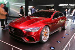 【ジュネーブモーターショー2017】メルセデスAMG GTコンセプト…816馬力の4ドアスポーツ［詳細画像］ 画像