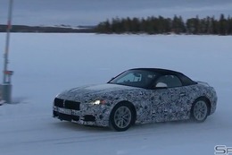 雪の坂道を力強く！BMW Z5 新型、開発順調【動画】 画像