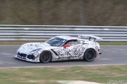 【動画】蛇行運転に急加速！コルベット史上最速ZR1、ニュルで本気の高速ドライブ！ 画像