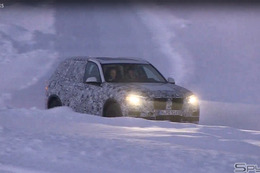 豪雪で爆走のBMW X5次期型、実車は意外とクーペっぽい!?【動画】 画像