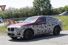 メルセデスGLCクーペそっくり！BMW X4次期型、PHVでも追撃か!? 画像