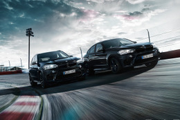 黒×黒のエクスタシー...BMW X5MとX6Mに「ブラックファイア」発売へ 画像