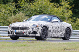 BMW Z4 新型に早くも「M」の影…プロトタイプをスクープ 画像