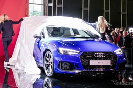 【フランクフルトモーターショー2017】アウディ RS4アバント 新型、ダウンサイズターボは450hp 画像