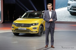 【フランクフルトモーターショー2017】VW最小のSUV、T-Roc にRライン…スポーティ仕様 画像