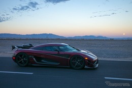ケーニグセグ アゲーラ RS、量産車の世界最高速記録…447km/hでヴェイロン超えた 画像