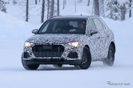 アウディQ3次期型、BMW X1に差をつけるか…新ボディで豪雪を駆け抜けた 画像