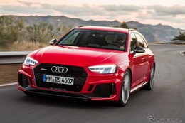 【アウディ RS4アバント 海外試乗】感動的にスムーズな“原点回帰”V6ツインターボ…山崎元裕 画像