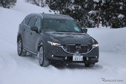 【マツダ CX-3・CX-8 雪上試乗】i-ACTIV AWDの威力で雪道の操縦性も抜群…齋藤聡 画像