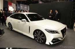 ワルすぎないカスタマイズ、モデリスタの クラウン 新型…東京オートサロン2018詳細画像 画像