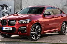 BMW X4 新型、SUVクーペに2世代目…ジュネーブモーターショー2018で発表へ 画像