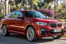 BMW X4 新型に「M40i」、3.0直6ターボは360hp…ジュネーブモーターショー2018で発表へ 画像