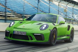 ポルシェの自然吸気で最強の520hp、911GT3 RS 改良新型…ジュネーブモーターショー2018で公開へ 画像