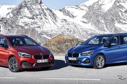 BMW 2シリーズ・アクティブツアラー / グランツアラー 改良新型、ジュネーブモーターショー2018で公開へ 画像